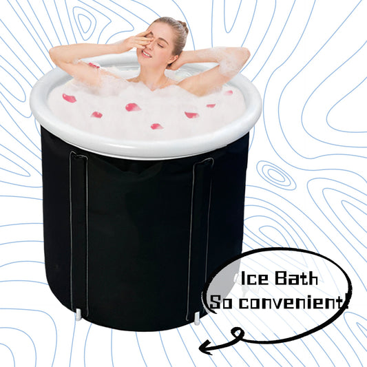 Portable Inflatable Ice Bathtub | Outdoor and Home Recovery Therapy ❄️🛁