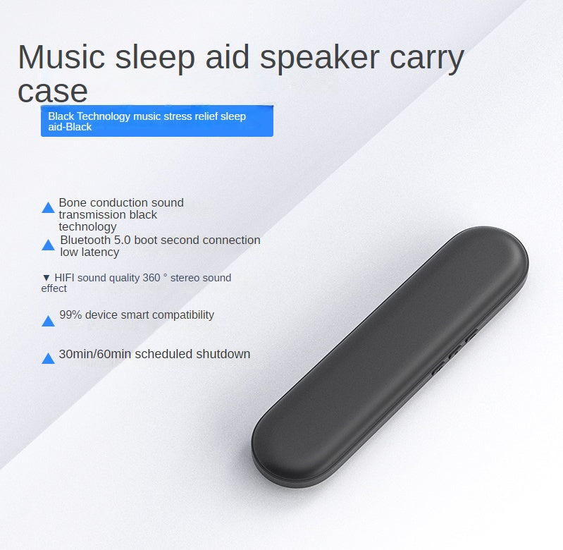 Bluetooth Sleep Speaker with Adjustable Medium Bass – Improve Your Sleep with High Quality Sound