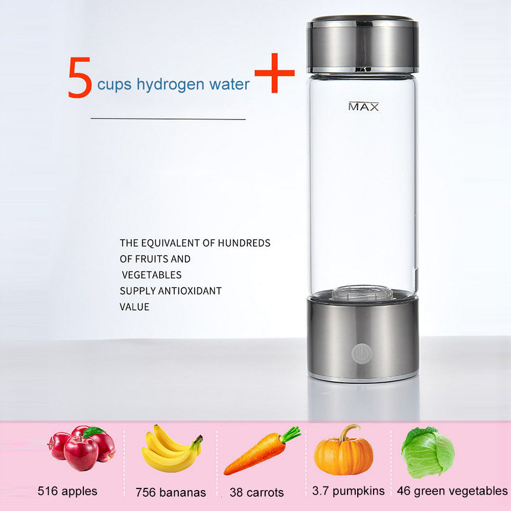 Vaso de Agua Hidrogenada inteligente