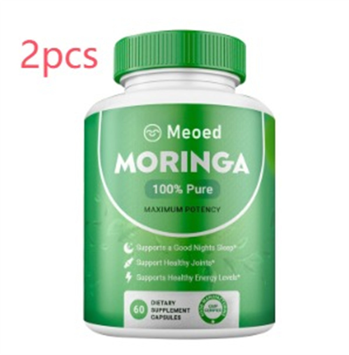 Cápsulas de hojas de Moringa