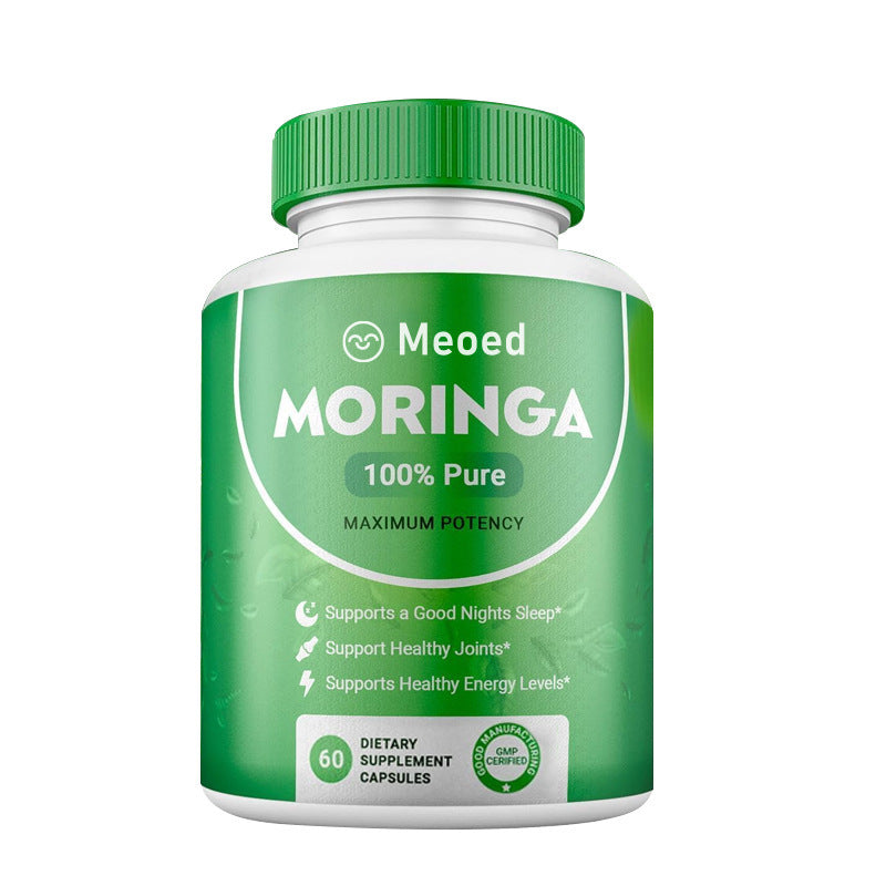 Cápsulas de hojas de Moringa