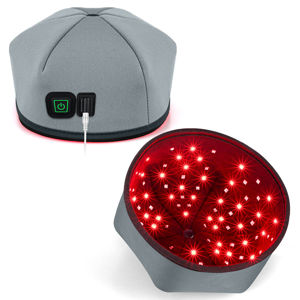 LED Hair Massager with Red Light Therapy: Scalp Stimulation and Care