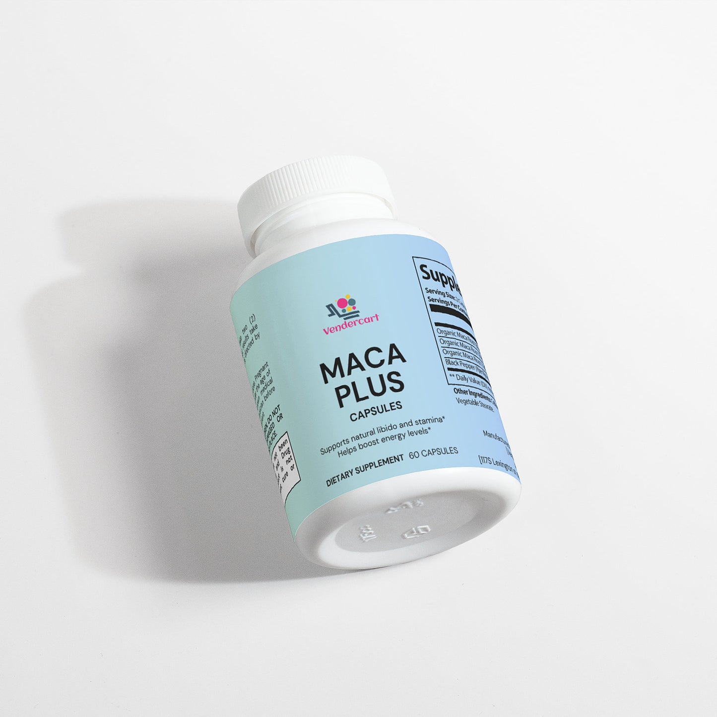 Maca Plus - Natural Supplement for Energy, Fertility and Hormonal Balance