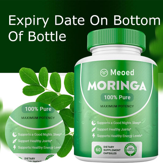 Moringa leaf capsules