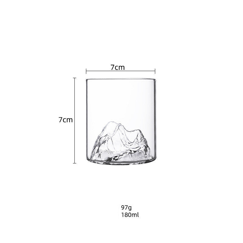 Vasos de Vidrio Mountain View | siente el poder de la montaña Biohackboost 🏔️