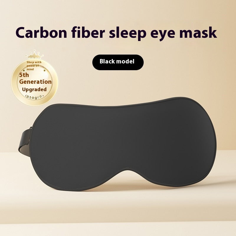 Activated Charcoal Sleep Mask – Total Light Blocking and Deep Rest 