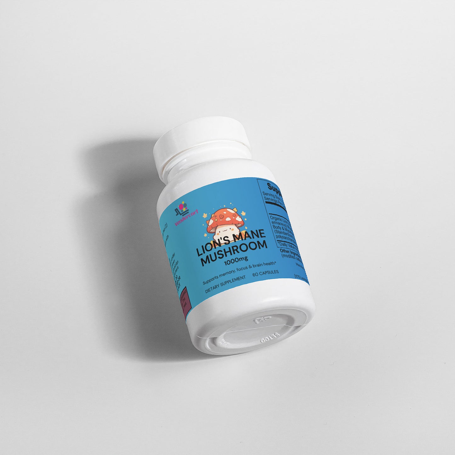 Lion's Mane - Natural Supplement to Enhance Cognitive Performance and Support Holistic Energy