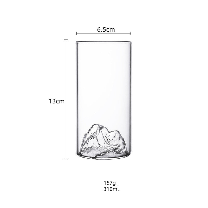 Vasos de Vidrio Mountain View | siente el poder de la montaña Biohackboost 🏔️