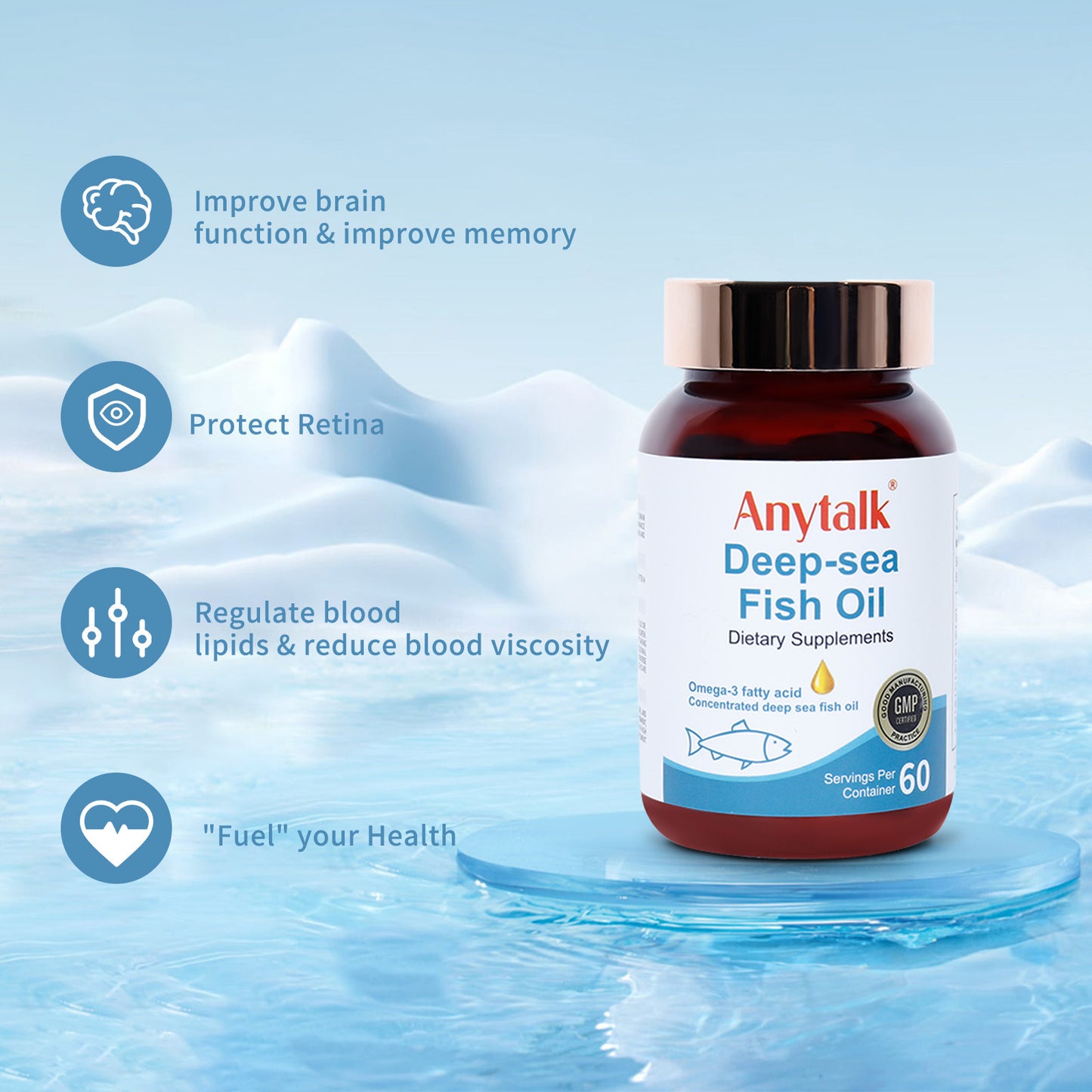 Deep Sea Fish Oil Capsules